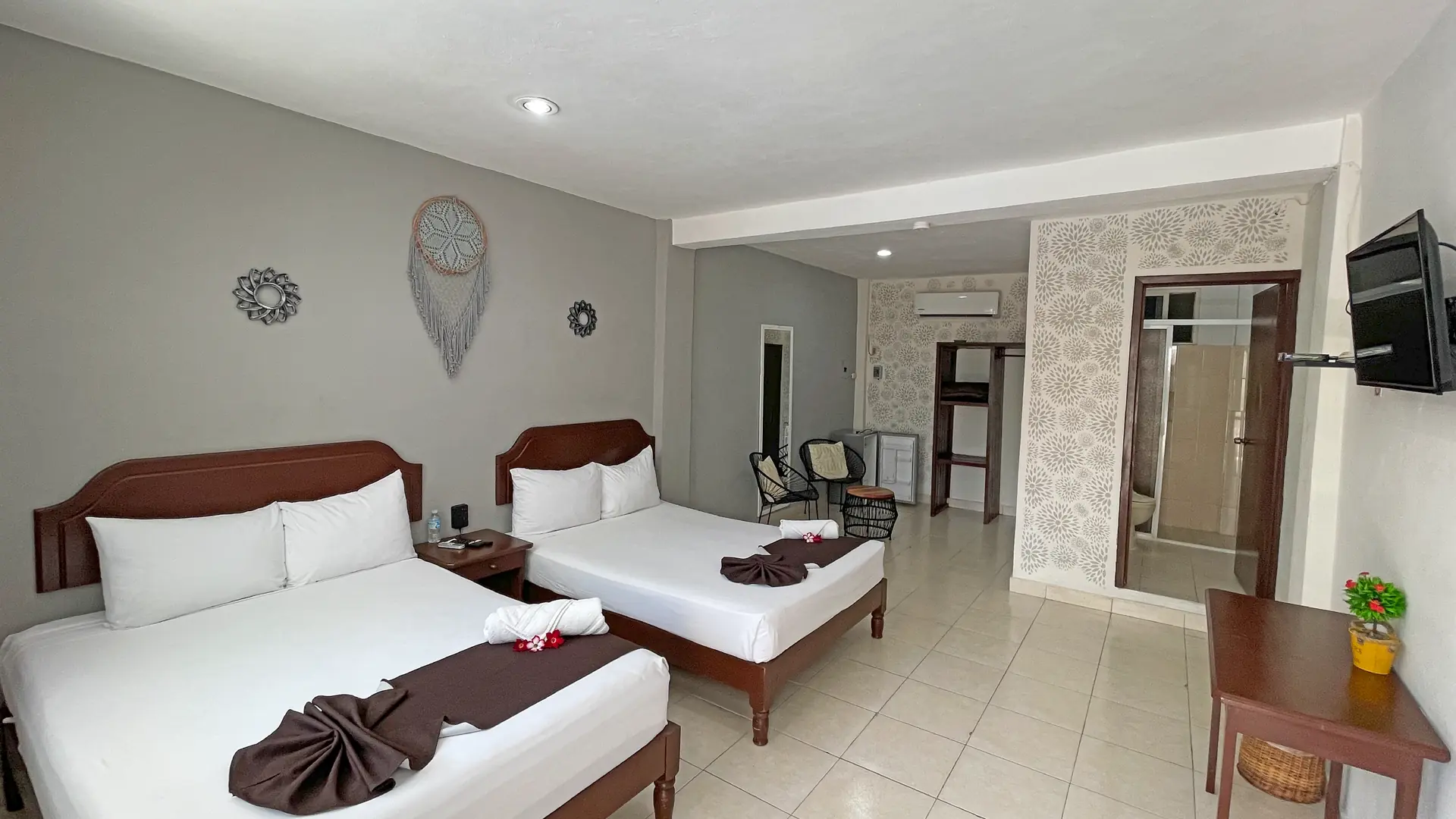 Habitación 2 Camas - Frigobar